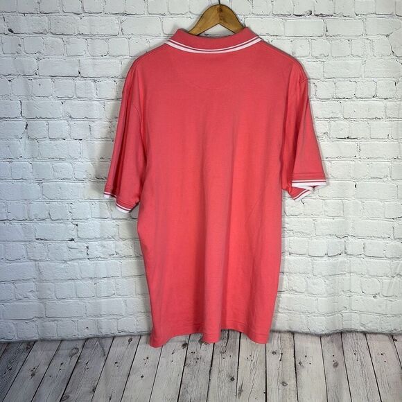 Duck Head Mens Pink Pima Cotton Polo shirt size L Large - Picture 5 of 7